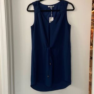 NWT Naked Zebra cinch waist tunic.